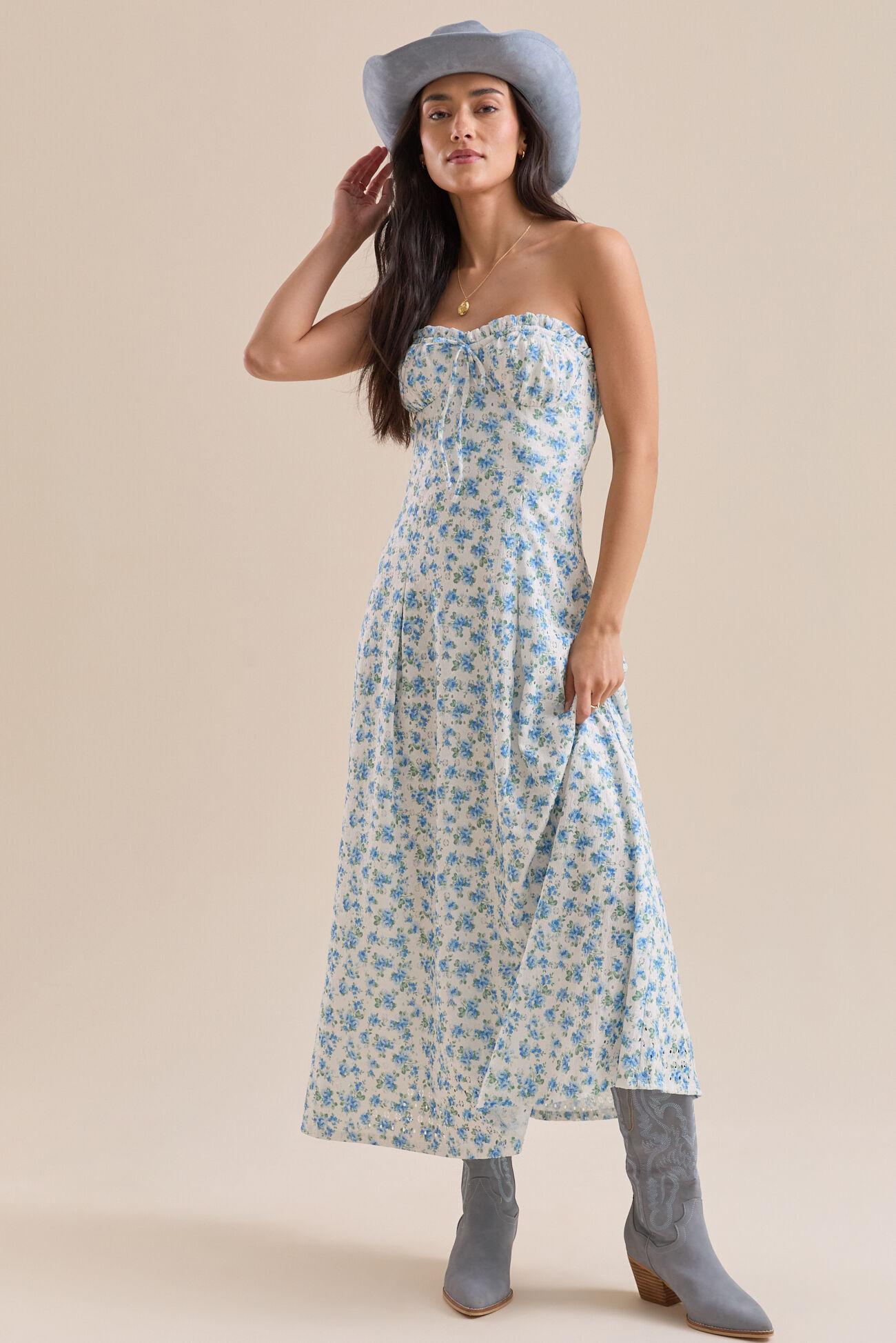 Palmer Floral Maxi Dress Product Image