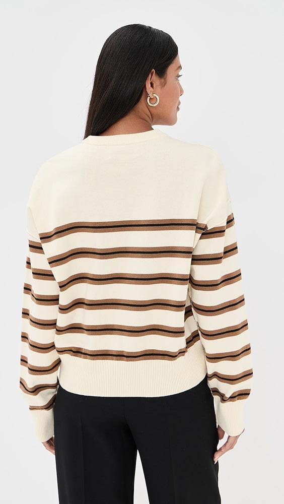 LE BOP Striped Boxy Pullover | Shopbop Product Image