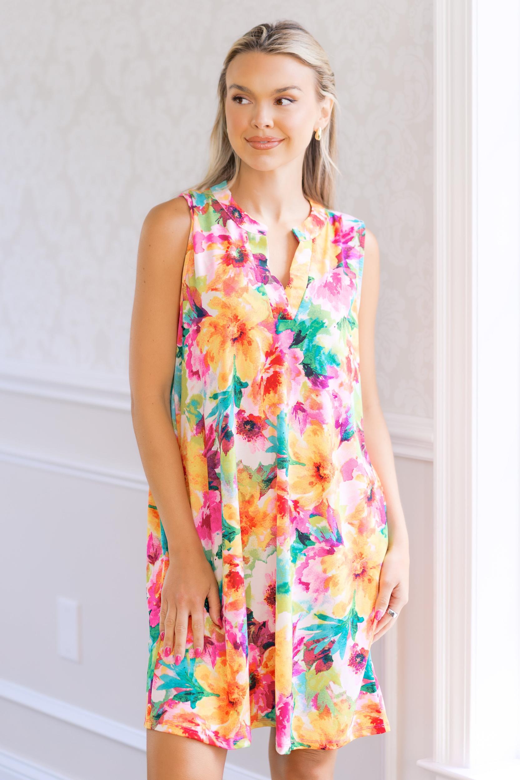 Tropical Bloom Dress Product Image