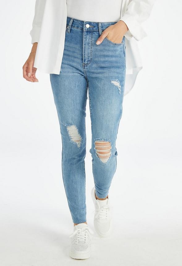 JustFab Margaux Platform Loafer Pump Womens Black/ White Size 8.5 Product Image