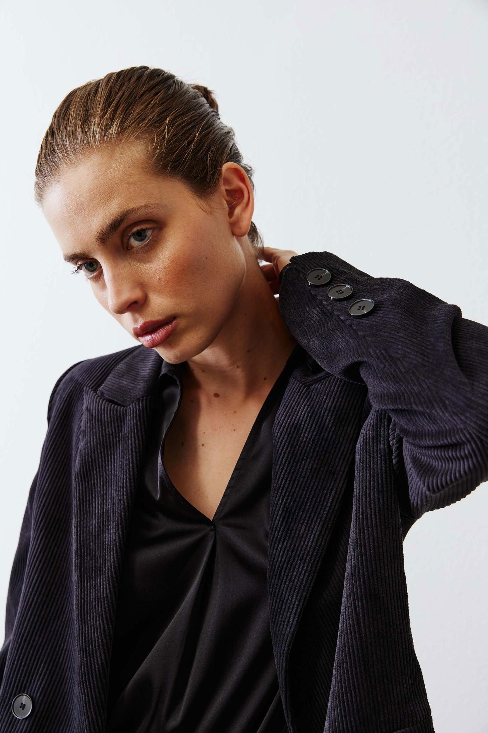 Corduroy On The Clock Blazer Product Image