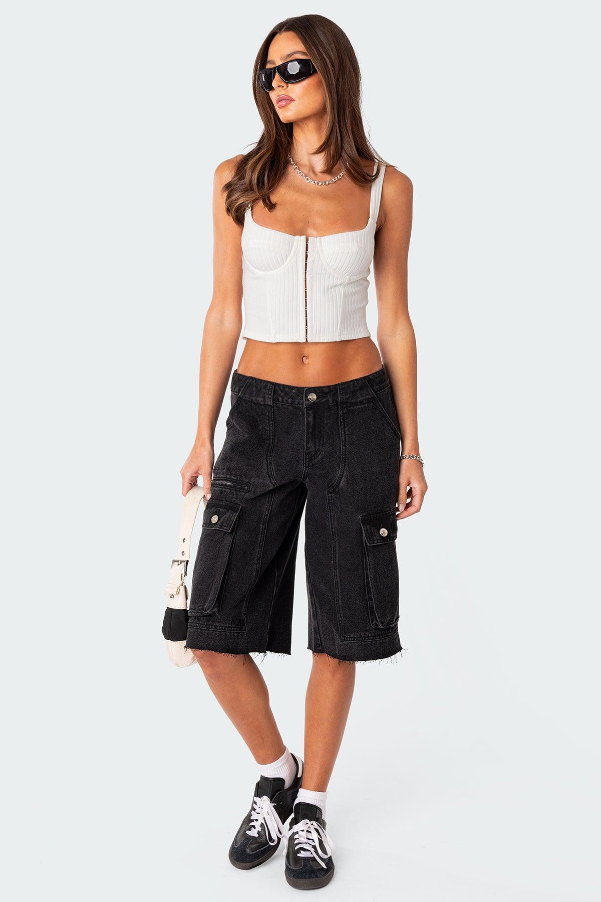 Isadora Ribbed Corset Product Image