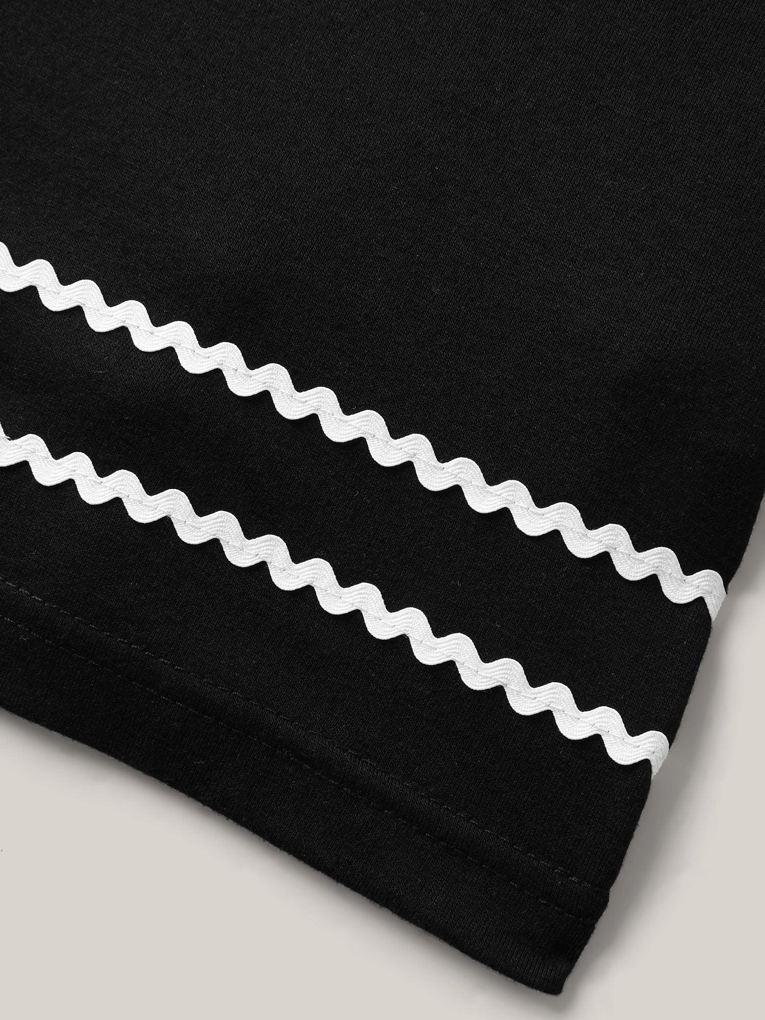 Stretchy Webbed Split Neck Tank Top Female Product Image