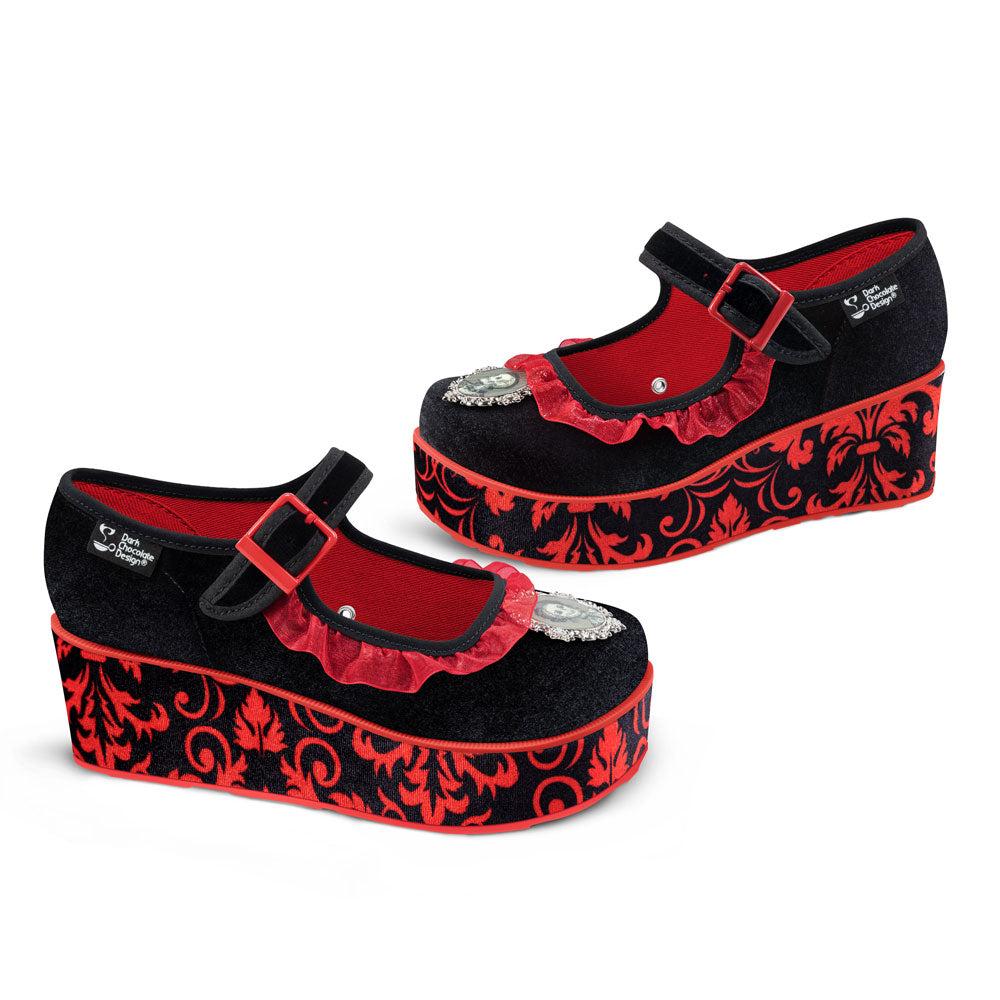 Chocolaticas® I Wove You 2 Women's Mary Jane Flat Female Product Image