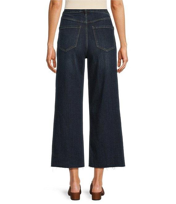 Liverpool Los Angeles Stride High Rise Wide Leg Cropped Jeans Product Image