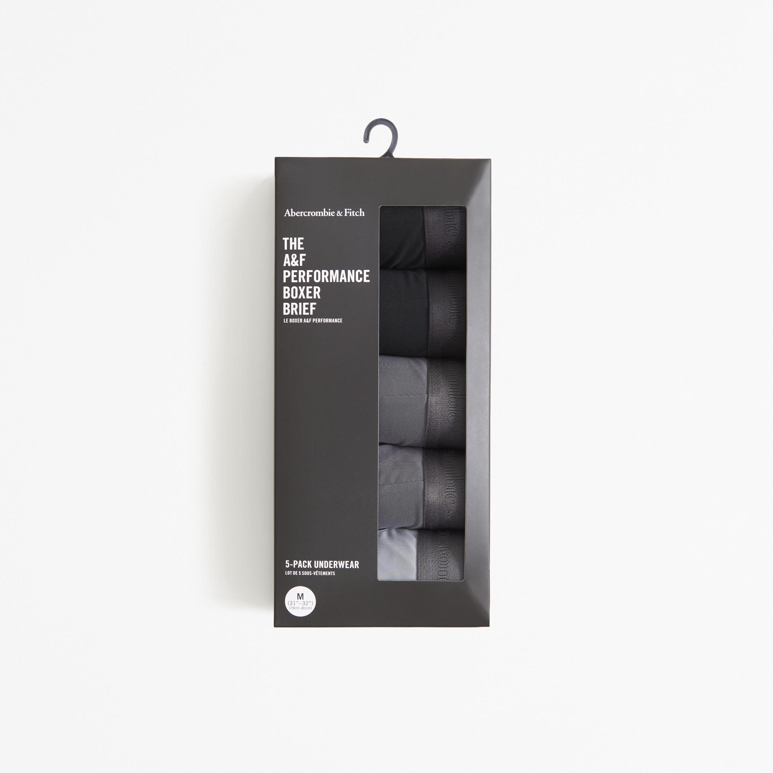 5" 5-Pack A&F Performance Boxer Briefs Product Image