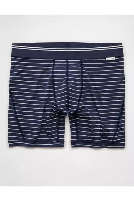 AEO Men's Striped 6" Ultra Soft Boxer Brief Men's Product Image