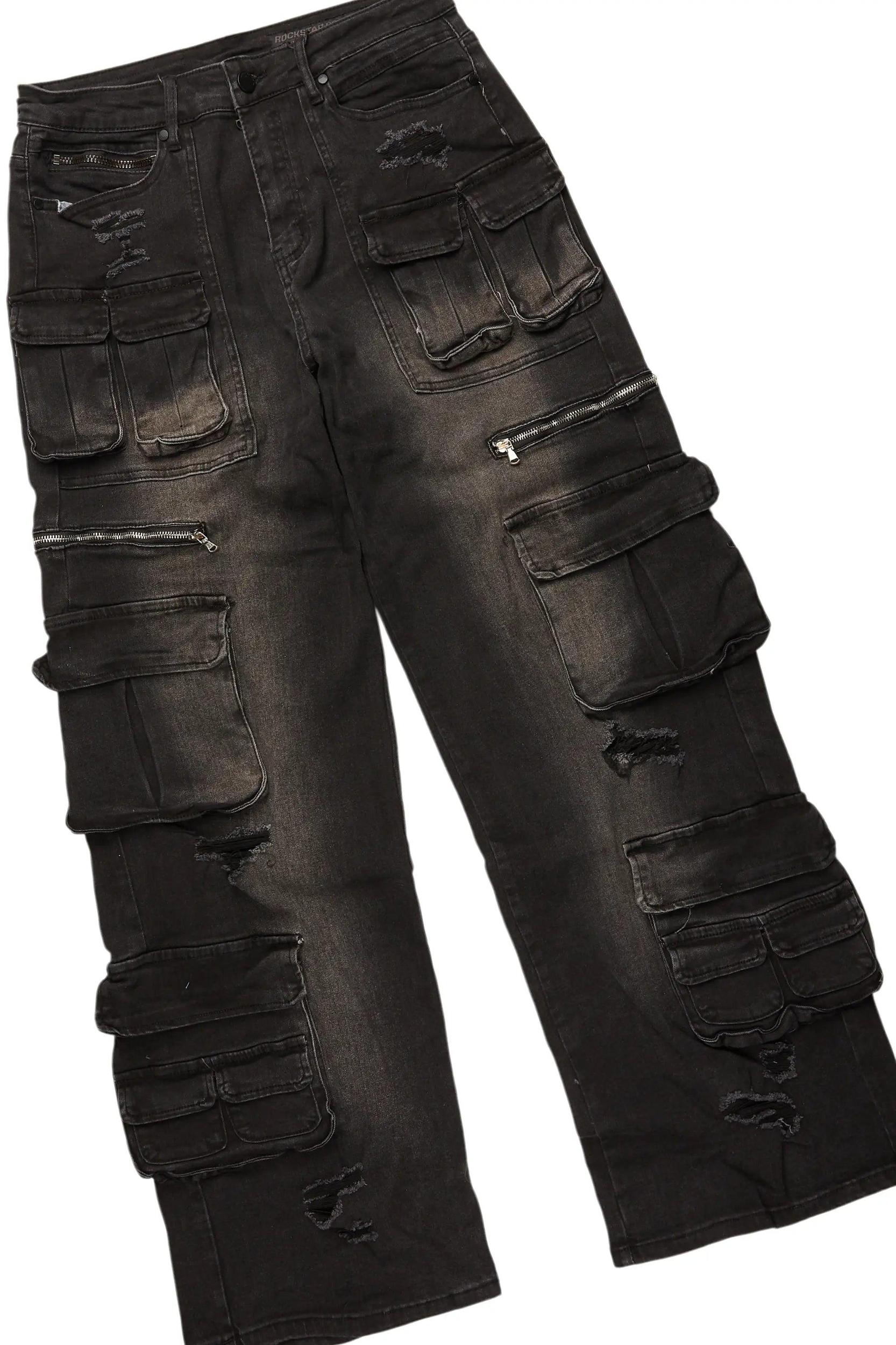 Grill Sand Hoodie/Baggy Fit Jean Bundle Male Product Image