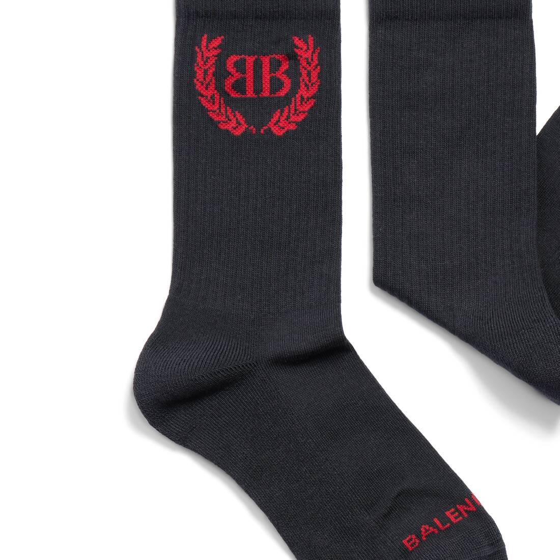 Women's Laurel Classic Socks in Black/white Product Image