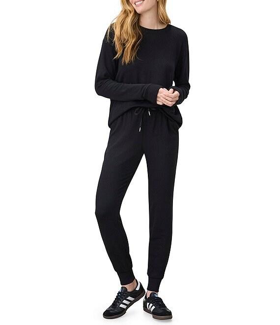 Splendid Supersoft Crew Neck Long Sleeve Pullover Shirt Product Image