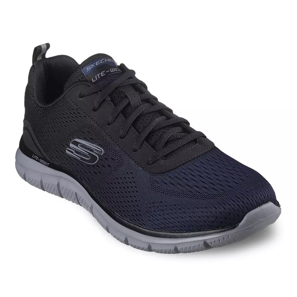 Skechers® Track Ripkent Men's Sneakers, Size: 12, Navy Black Product Image
