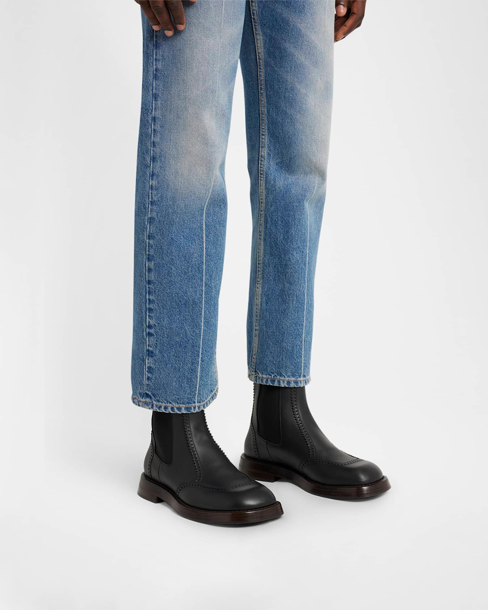 Men's Leather Chelsea Boots Product Image