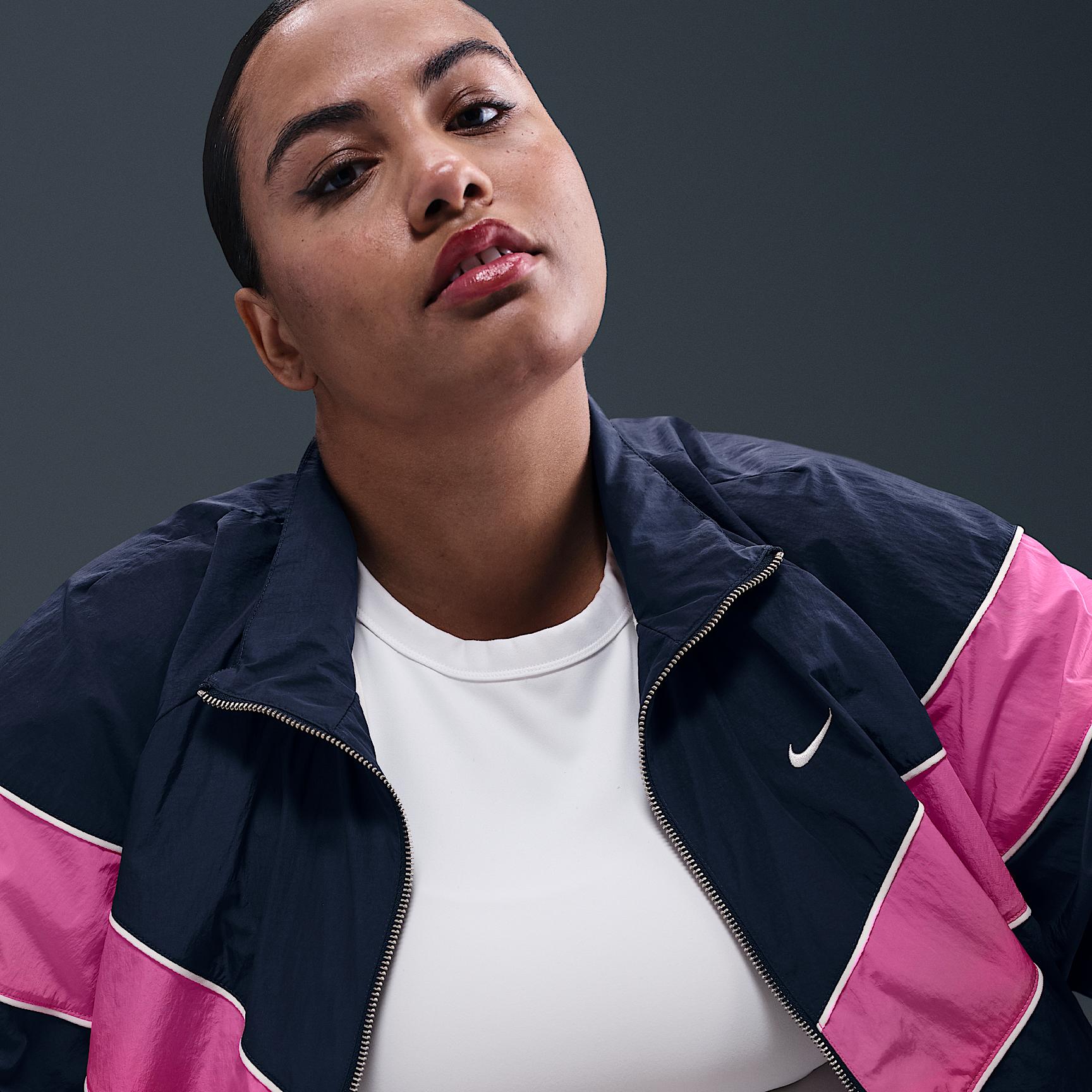 Nike Women's Windrunner Loose UV Woven Full-Zip Jacket (Plus Size) Product Image