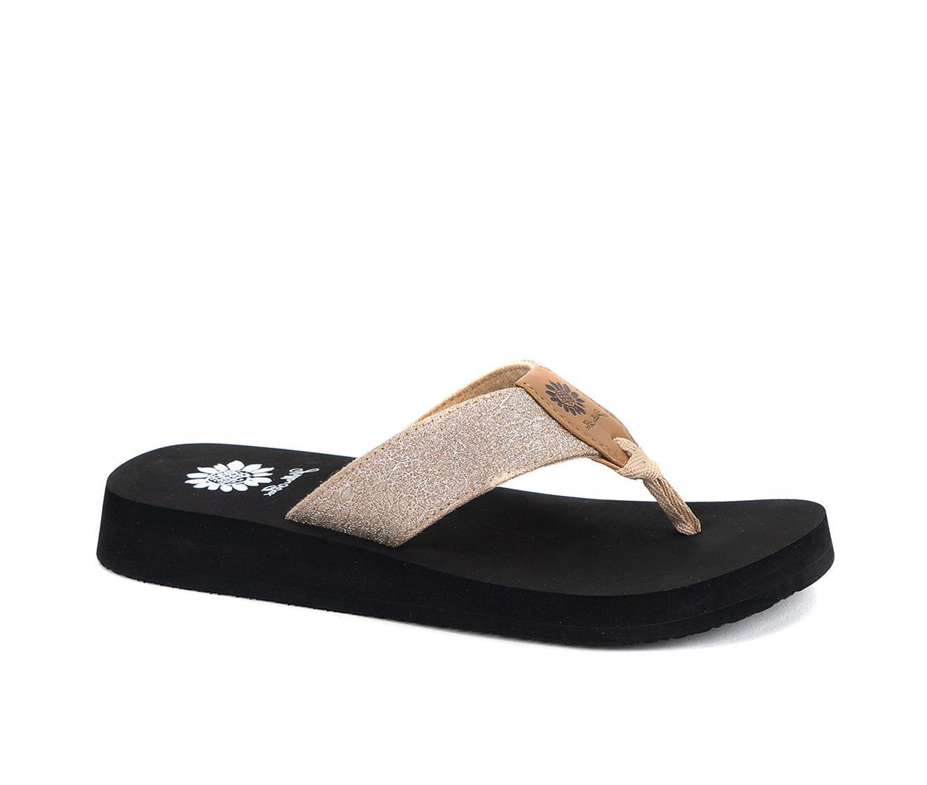 Women's Yellow Box Ferrin Flip-Flops Product Image