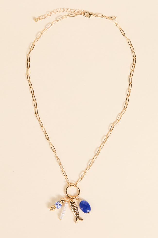 Fish Charm Necklace FINAL SALE Product Image