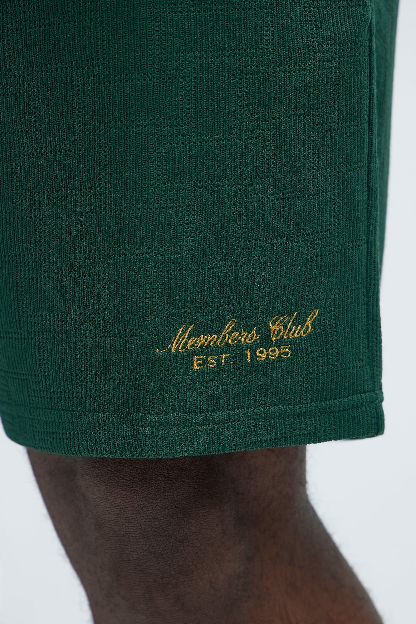 Vintage Relaxed Shorts - Hunter Green Product Image