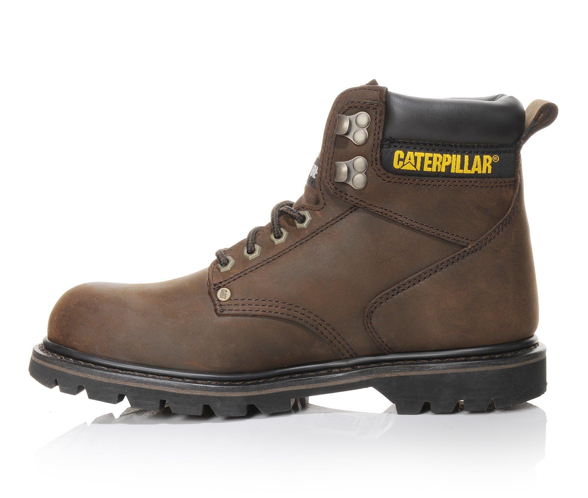 Men's Caterpillar Second Shift 6 In Steel Toe Work Boots Product Image