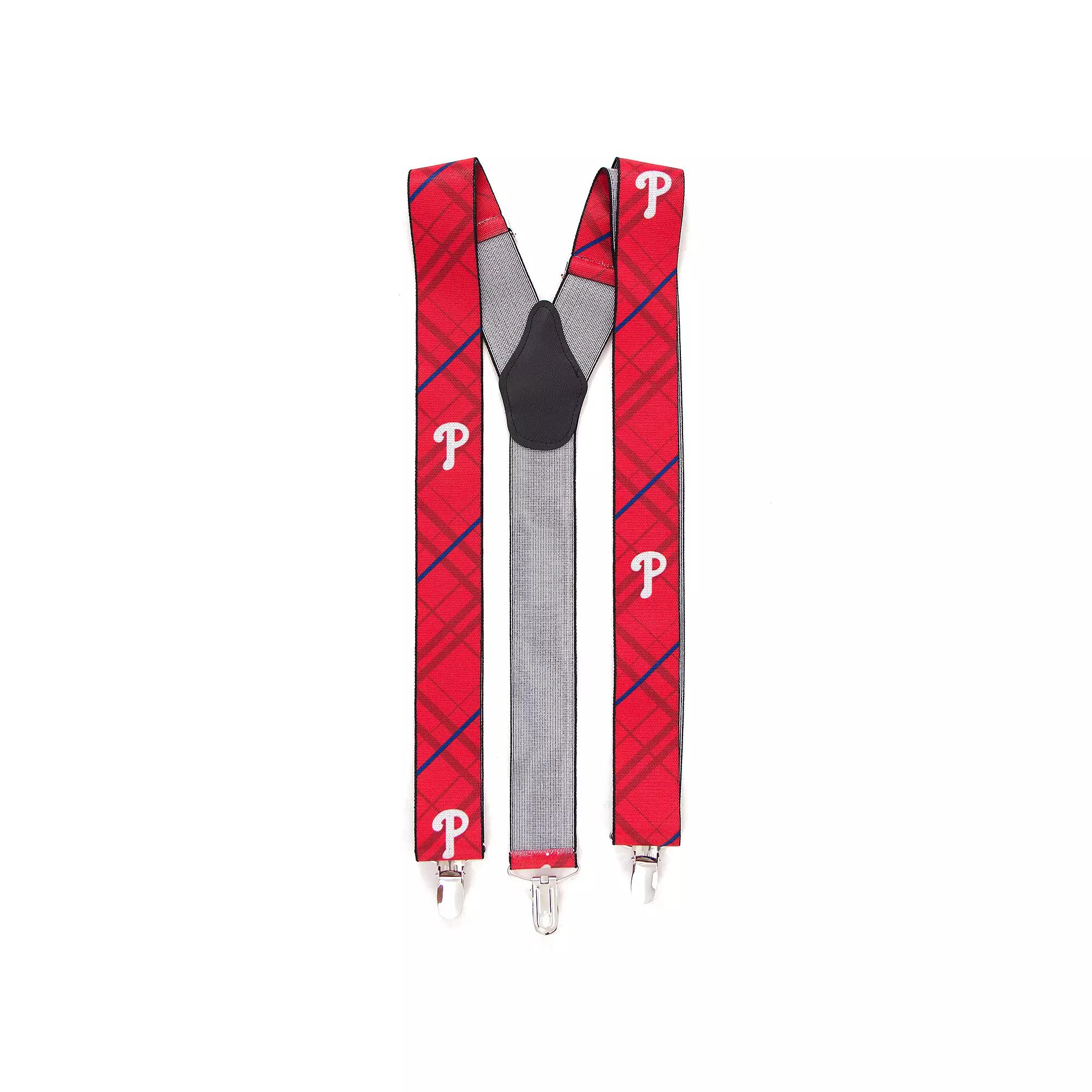 Men's MLB Oxford Suspenders, Atlanta Braves Product Image
