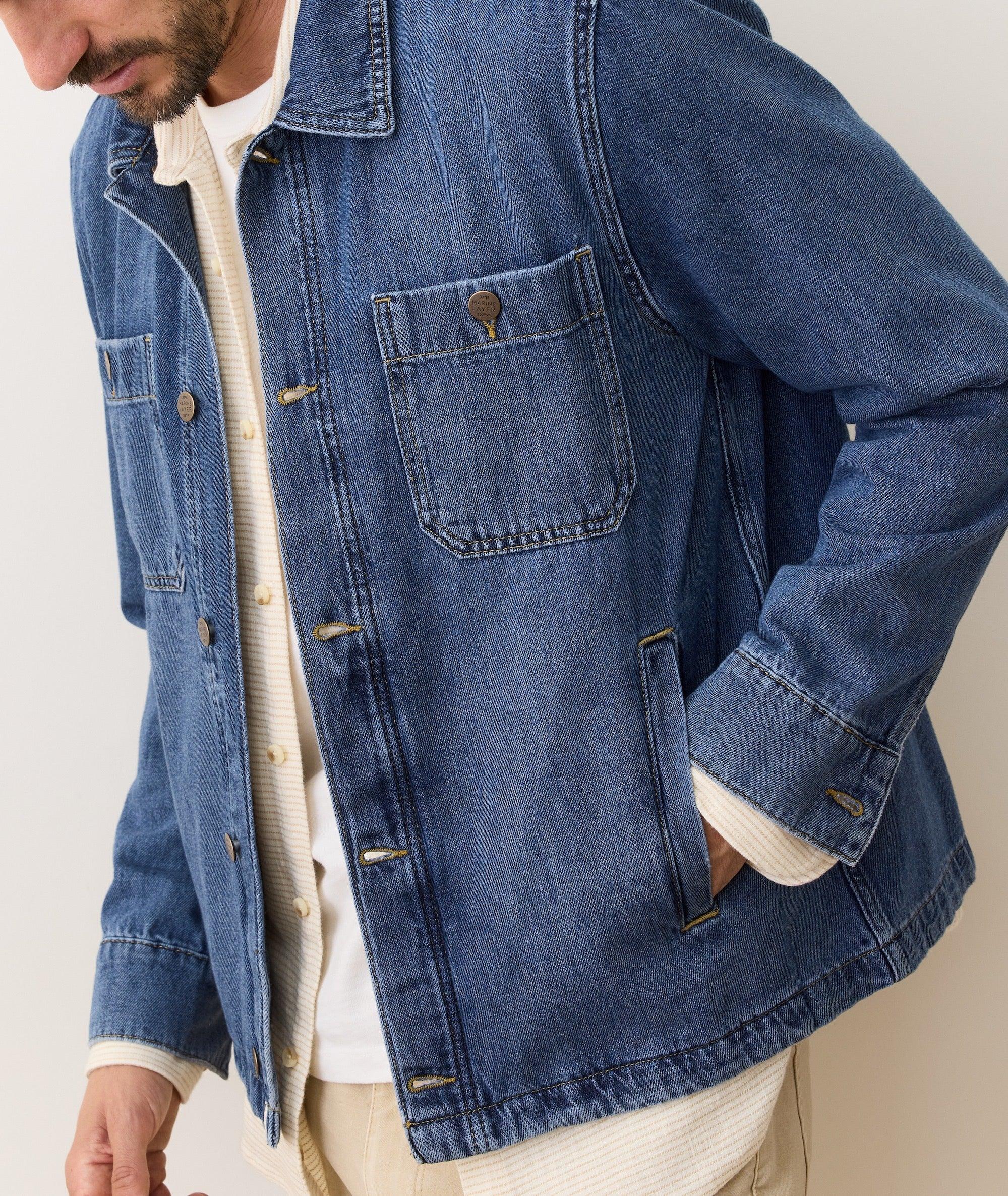 Patrick Denim Overshirt Product Image