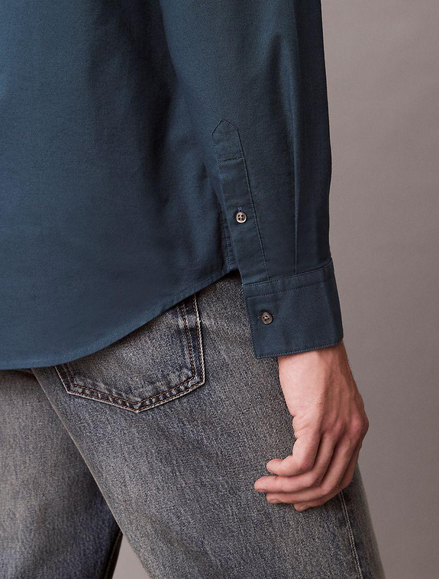 Solid Oxford Classic Button-Down Shirt Product Image