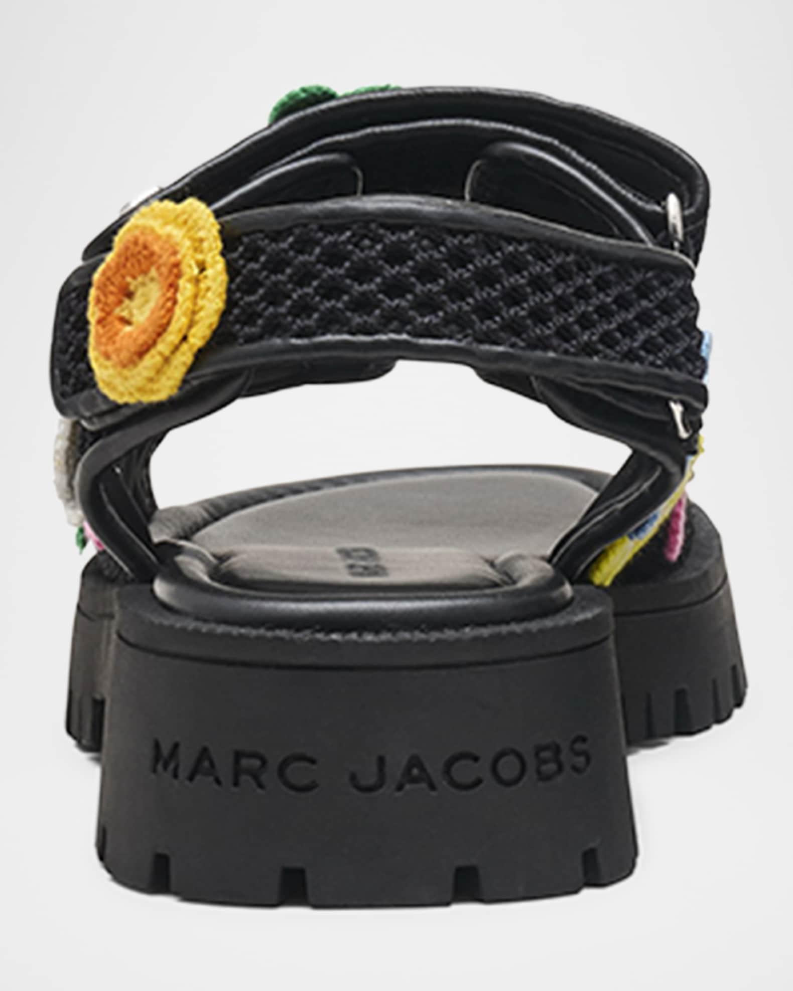 The J Marc Strap Embroidered Daisy Sport Sandals Product Image