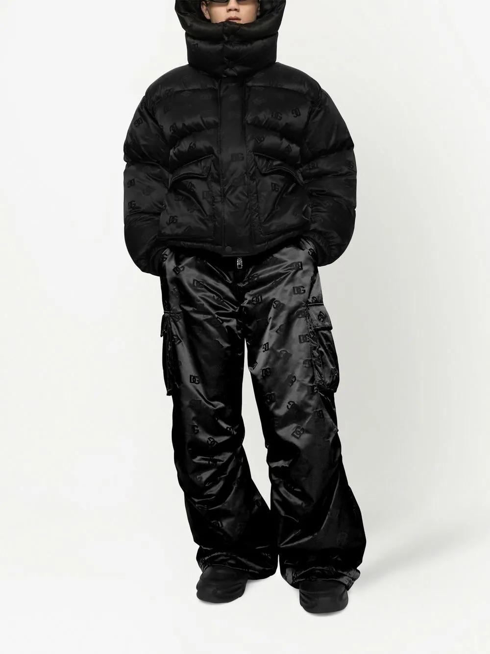 all-over logo-print padded jacket Product Image