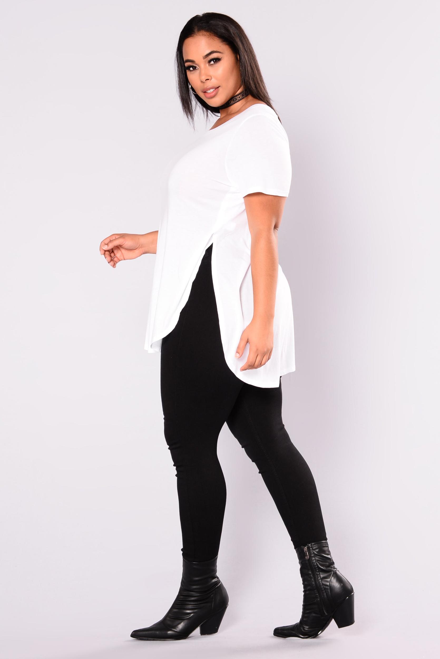 Laid Back Tee - White Product Image