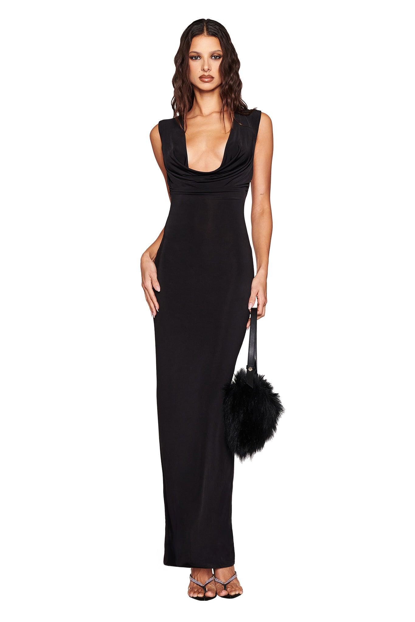 MILANI MAXI DRESS - BLACK Product Image