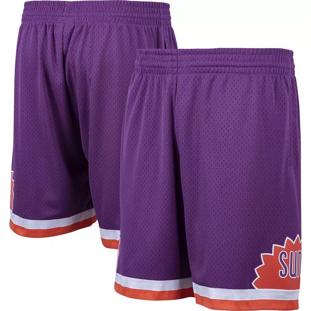Mens Mitchell & Ness Purple Phoenix Suns Hardwood Classics Swingman Shorts Product Image