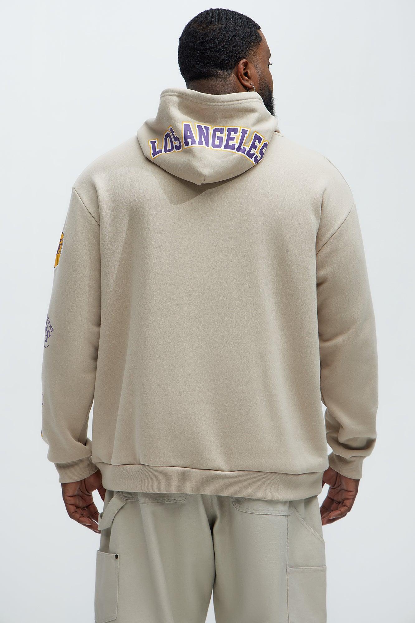 Lakers City Connect Hoodie - Sand Male Product Image