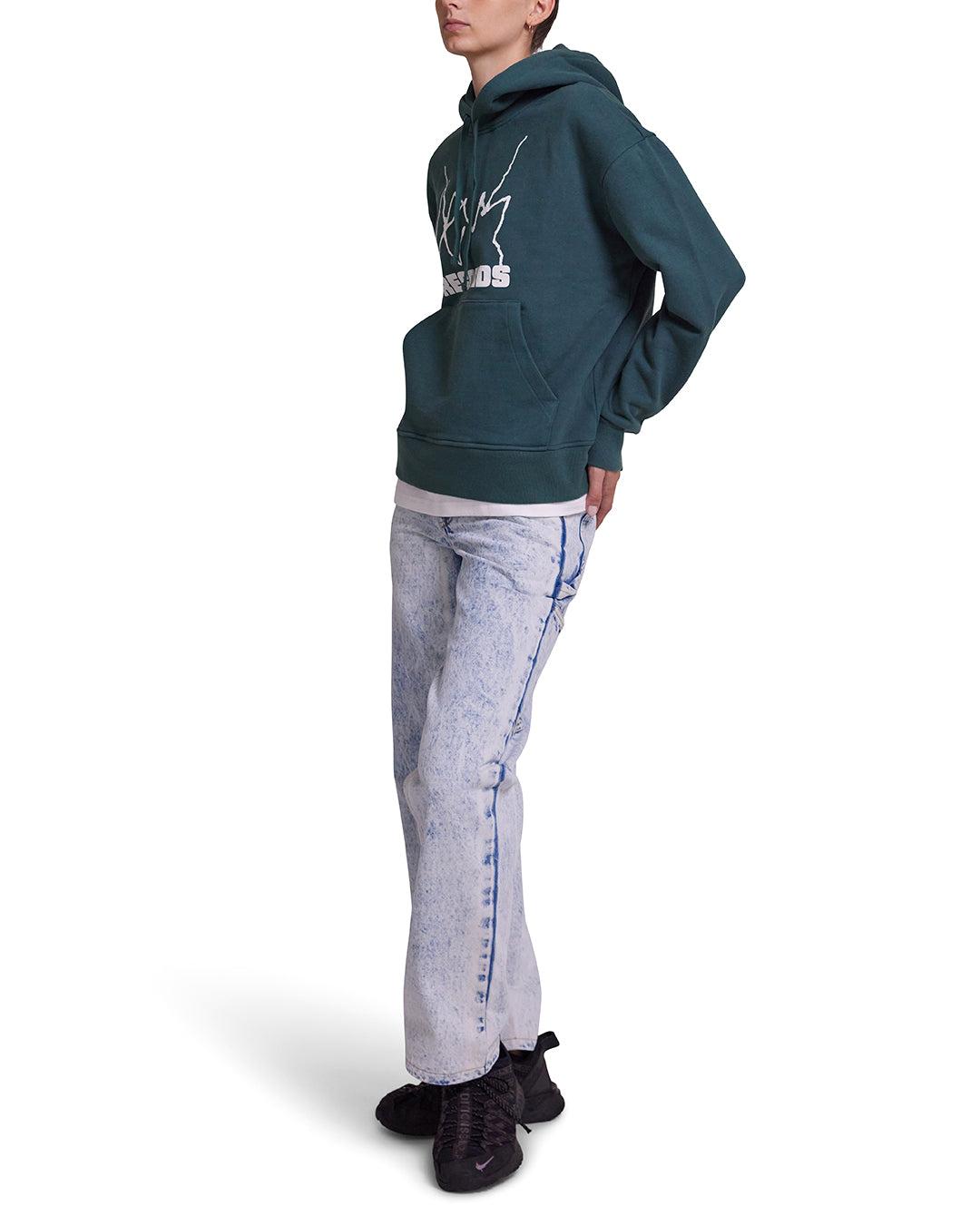 Curfew Hoodie - Workwear Green Product Image