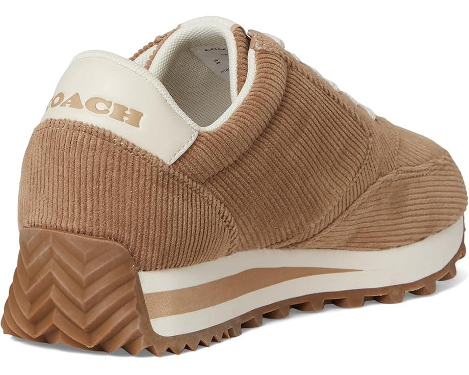 Women's COACH Runner Corduroy Sneakers Product Image