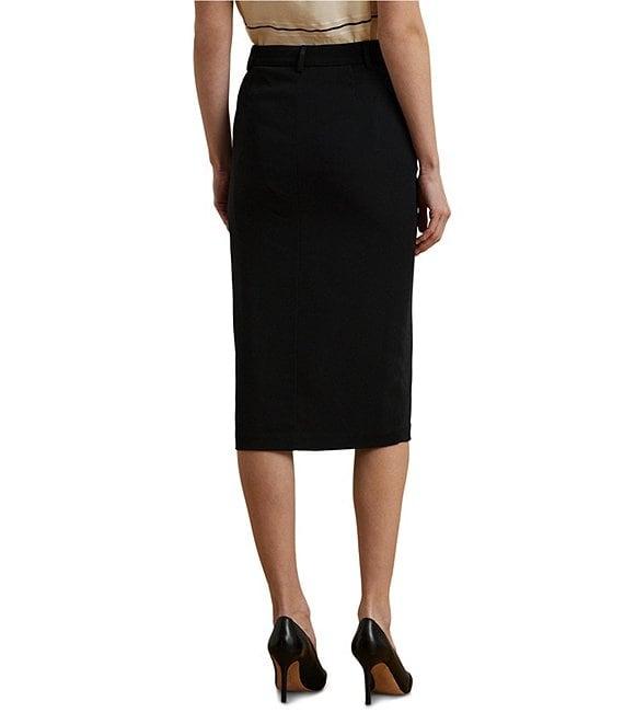 Lauren Ralph Lauren Stretch Cady Pencil Skirt Product Image