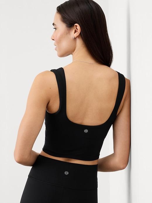 Transcend Square Neck Crop Sports Bra A-C Product Image