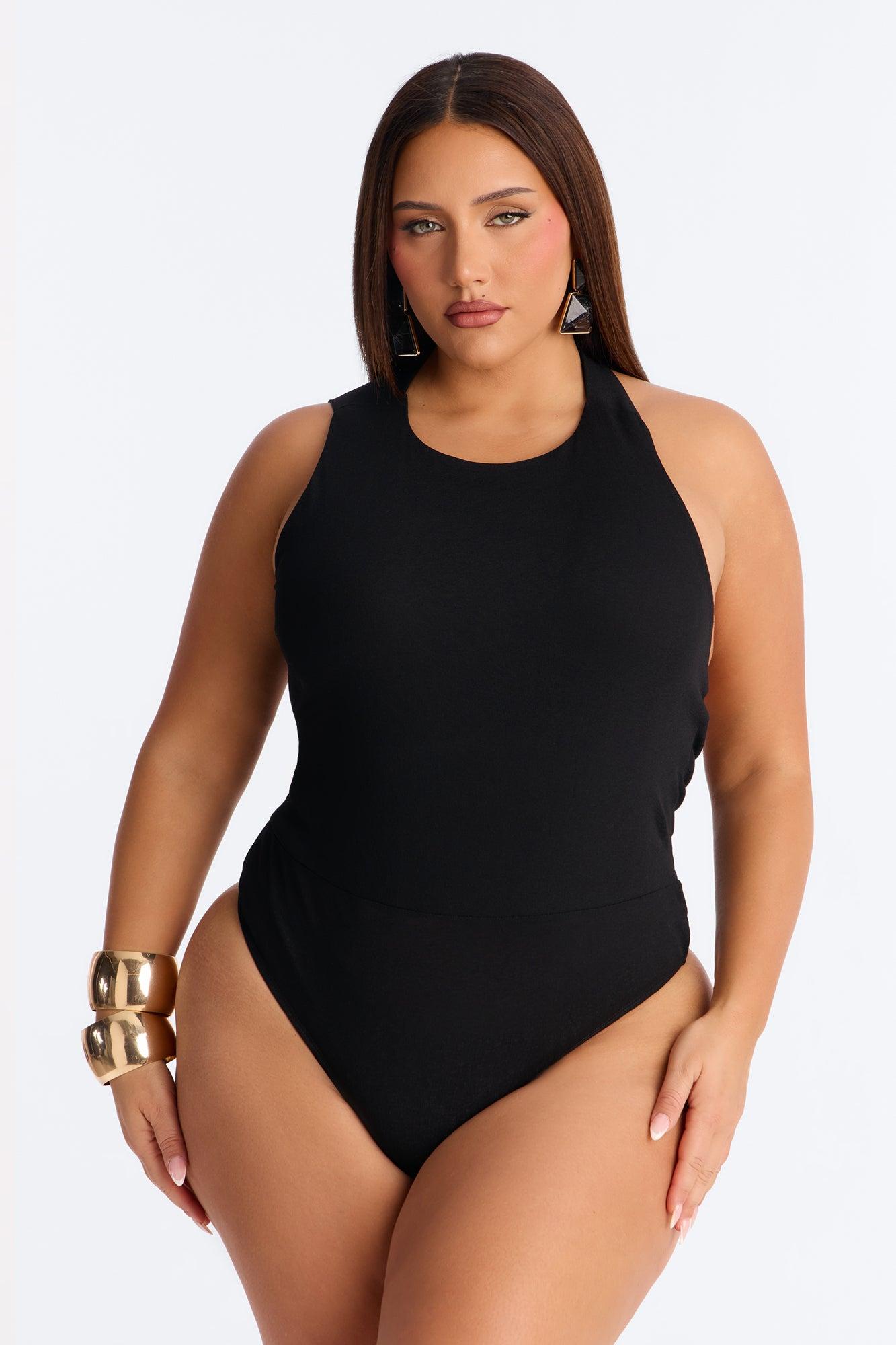 Tiana 3 Piece Belted Balloon Pant Set - Black Female Product Image