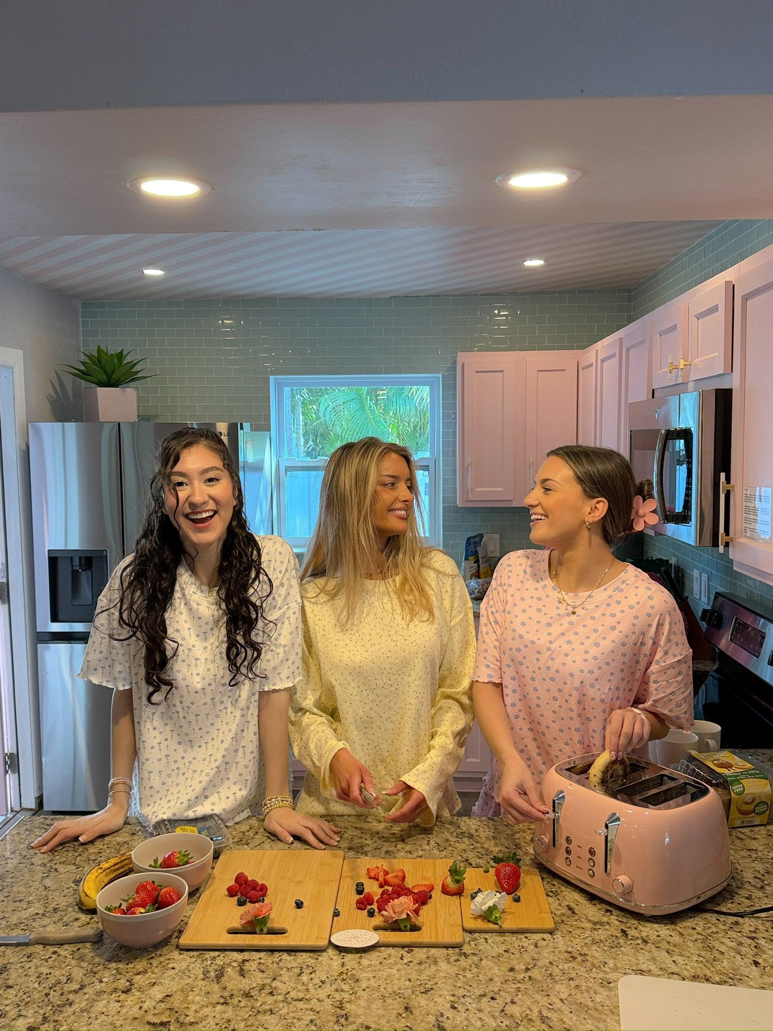 Lemon Floral Pajama Pants Product Image