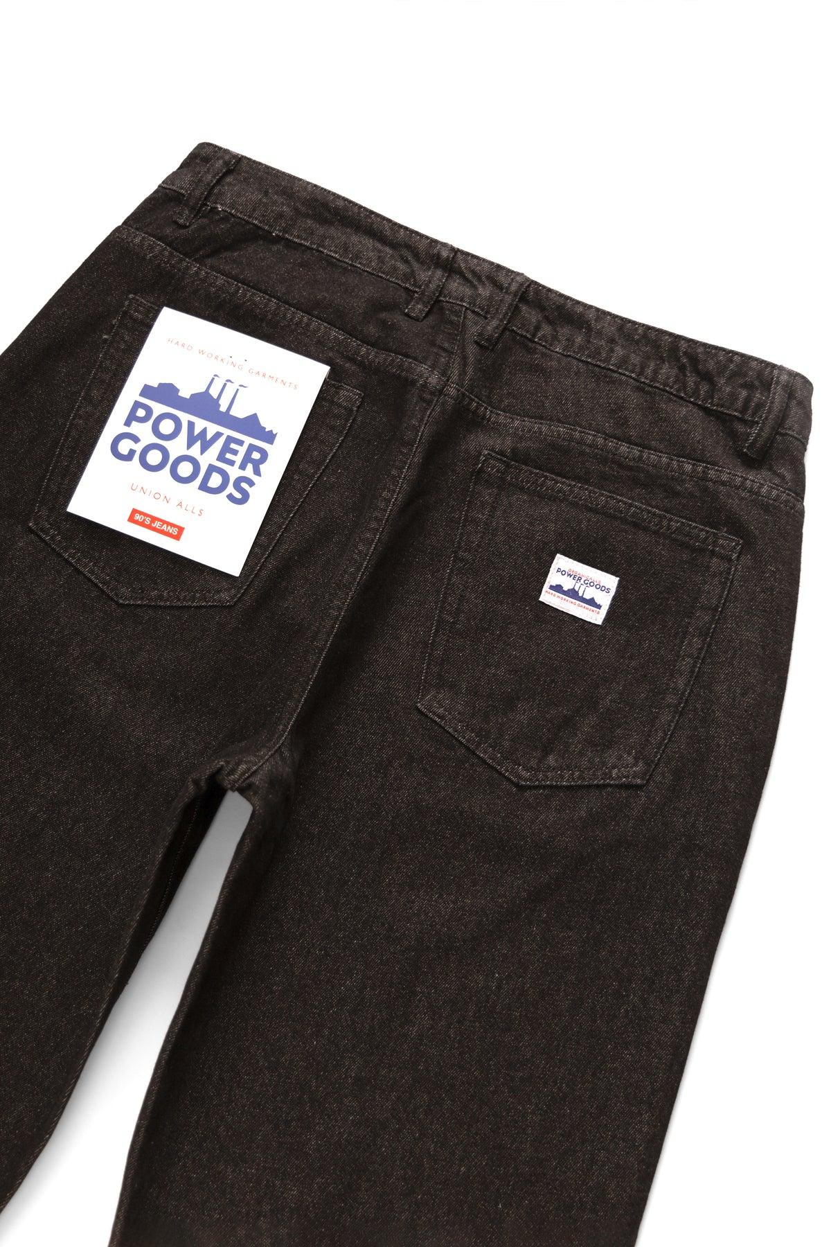 Power Goods - 90's Jeans - Washed Black Product Image
