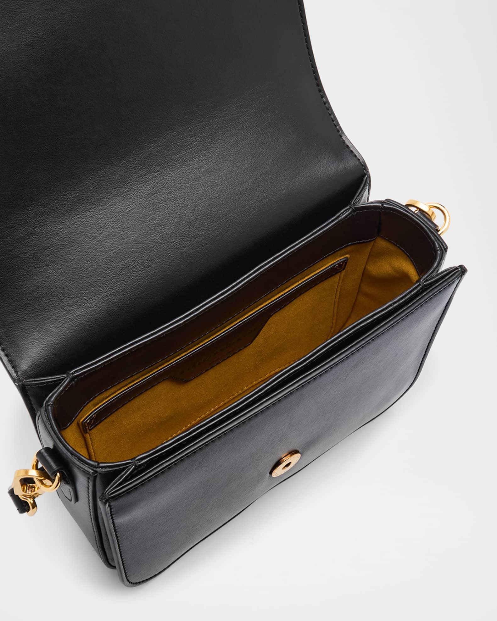 Logo Perforated Foldover Top Crossbody Bag Product Image