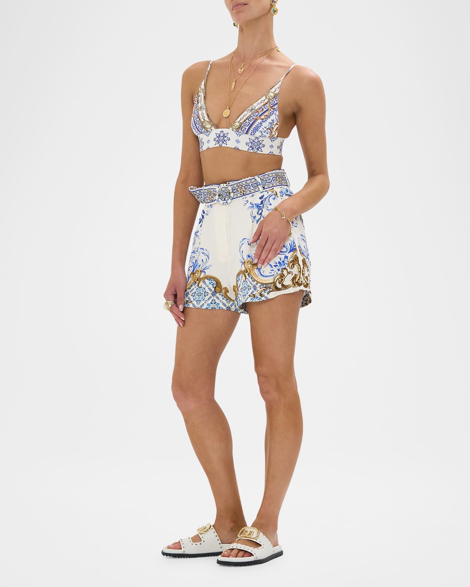 Azul Adventures Tuck Front Shorts Product Image