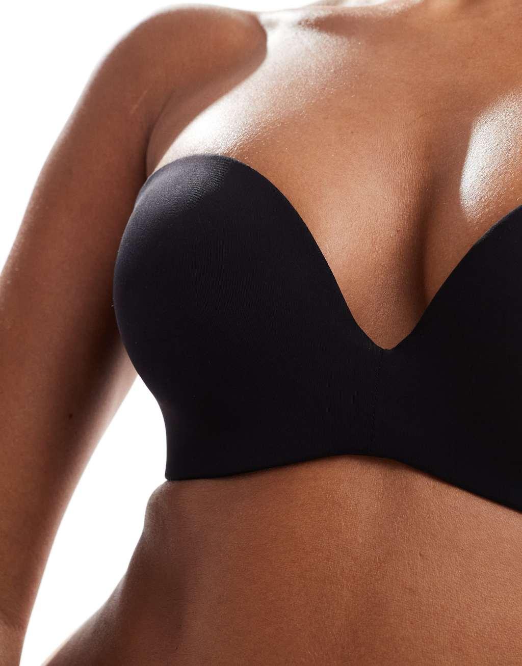 Boux Avenue strapless bra in black Product Image