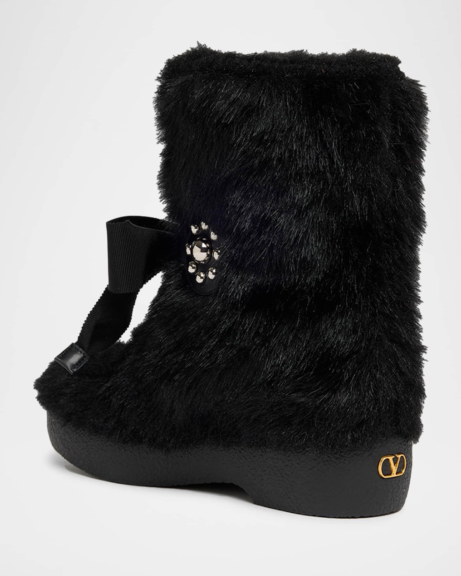 Snowish Faux-Fur Winter Booties Product Image