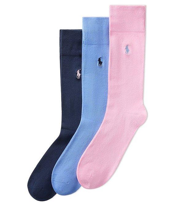 Polo Ralph Lauren Super Soft Dress Socks 3-Pack Product Image