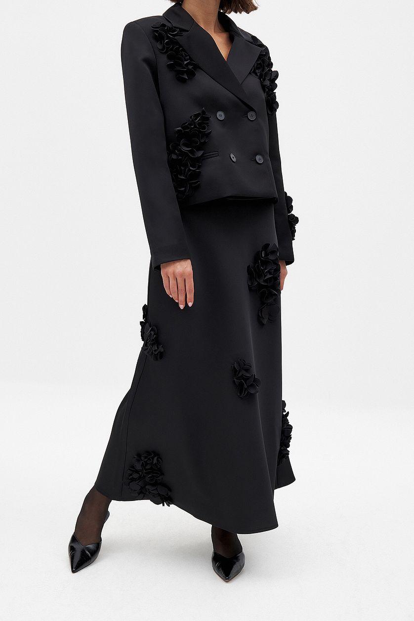 Flower Embellishment Skirt Product Image