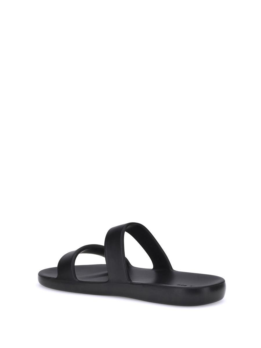 Black Foam Sandals Product Image
