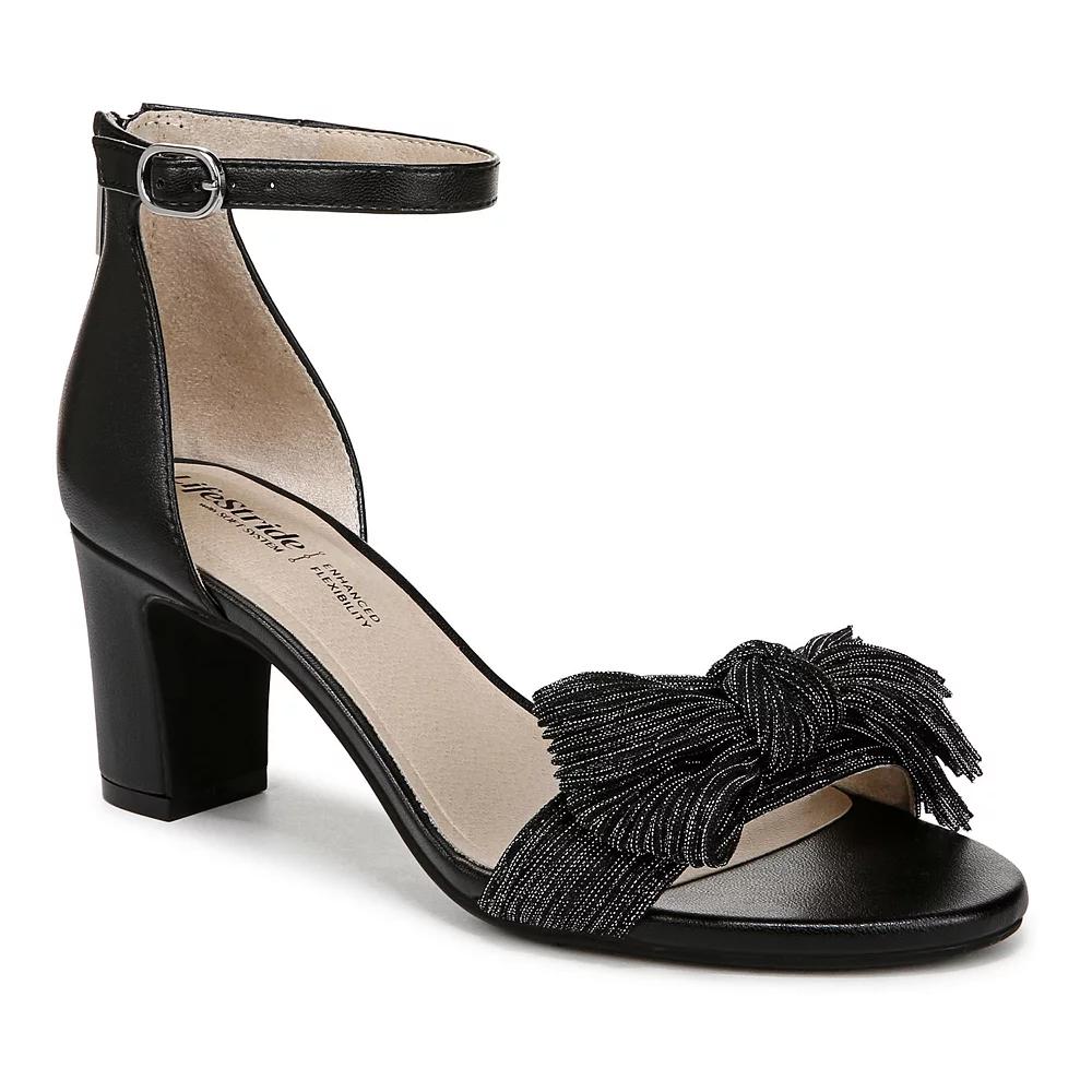 LifeStride Florencebow Women's Block Heel Sandals,  Product Image