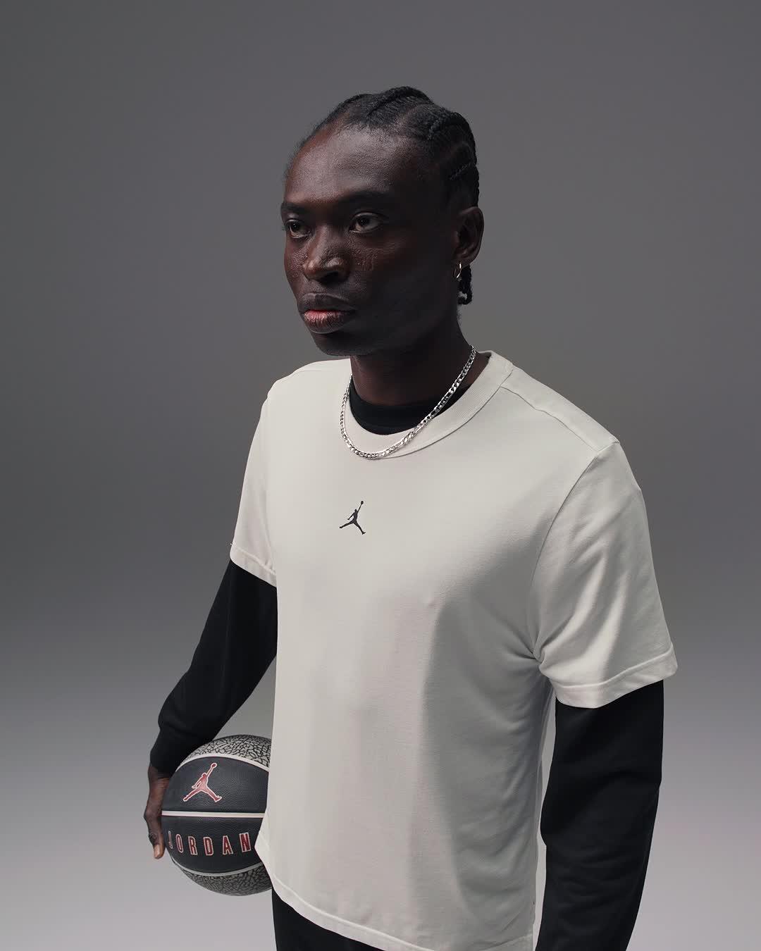 Mens Jordan Sport Dri-FIT Mesh Diamond Shorts | HF9910-011 Product Image