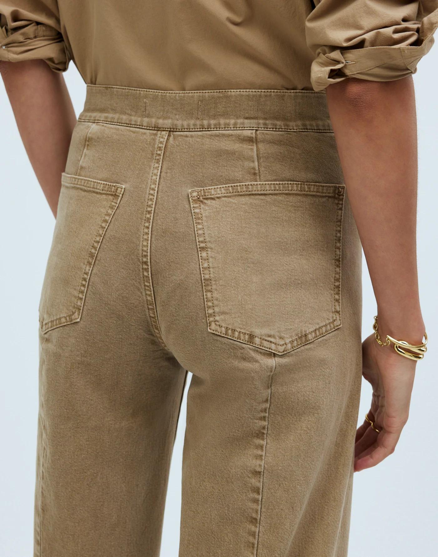 The Emmett Wide-Leg Crop Pant: Welt Pocket Edition Product Image
