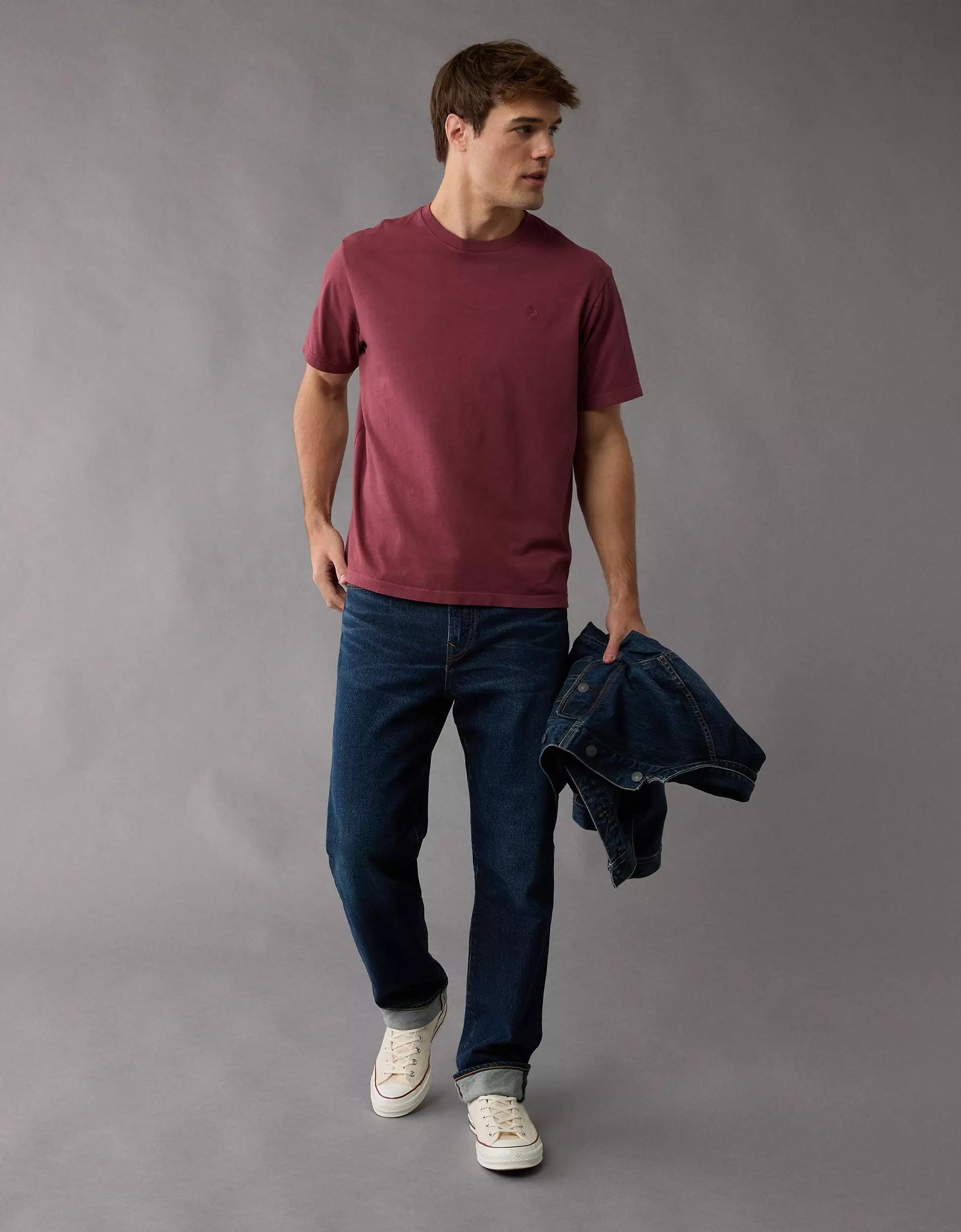 AE Logo Lived-In T-Shirt Product Image