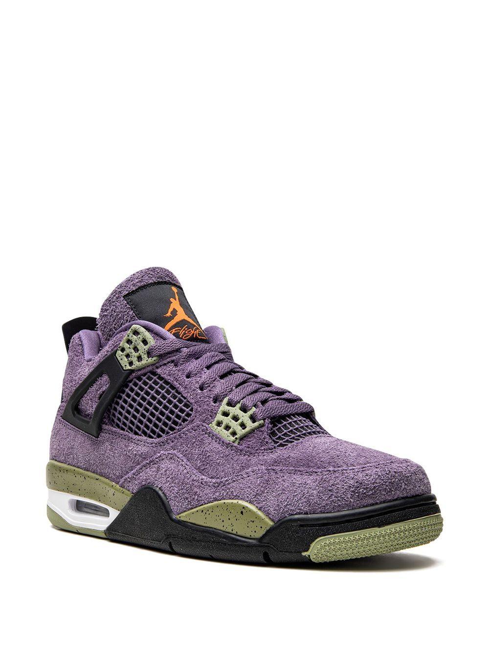 Air Jordan 4  "Canyon Purple" sneakers Product Image