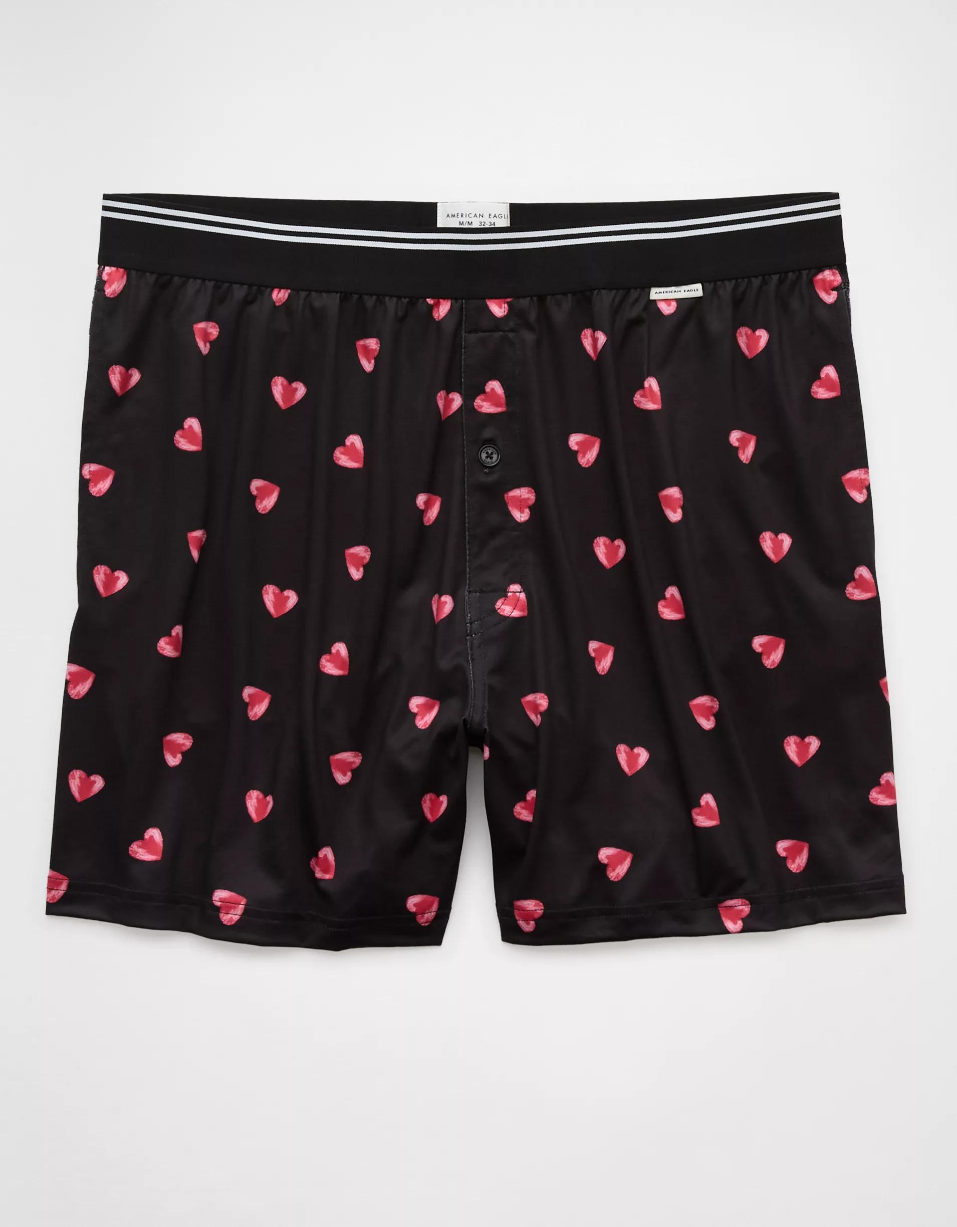 AEO Men's Watercolors Ultra Soft Pocket Boxer Short Product Image